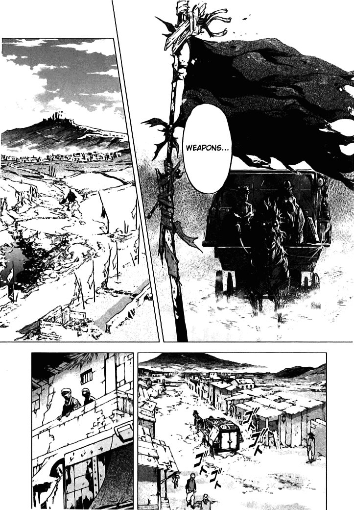 Kiba no Tabishounin - The Arms Peddler Chapter 2 page 5 - Chapter 2: The Water God's Village