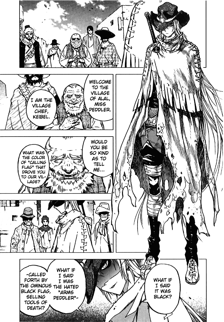 Kiba no Tabishounin - The Arms Peddler Chapter 2 page 7 - Chapter 2: The Water God's Village