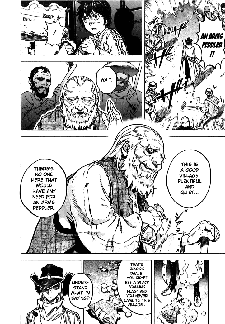 Kiba no Tabishounin - The Arms Peddler Chapter 2 page 8 - Chapter 2: The Water God's Village