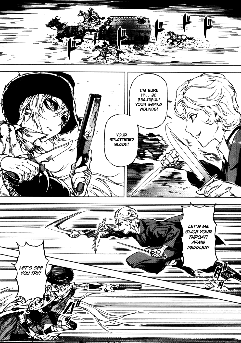 Kiba no Tabishounin - The Arms Peddler Chapter 20 page 1 - Chapter 20: Bounty Hunting 3