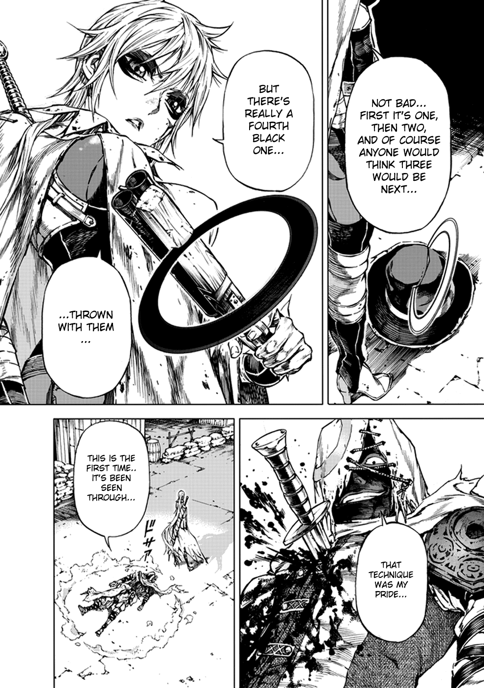 Kiba no Tabishounin - The Arms Peddler Chapter 22.5 page 15 - Chapter 22.5: Special - Night of Swords