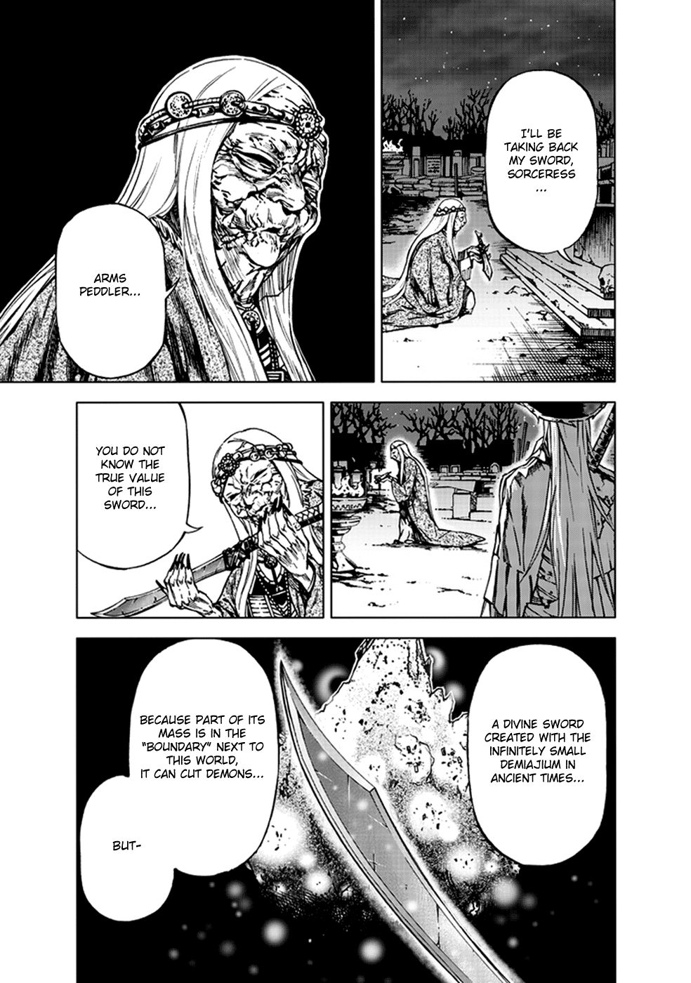 Kiba no Tabishounin - The Arms Peddler Chapter 22.5 page 18 - Chapter 22.5: Special - Night of Swords