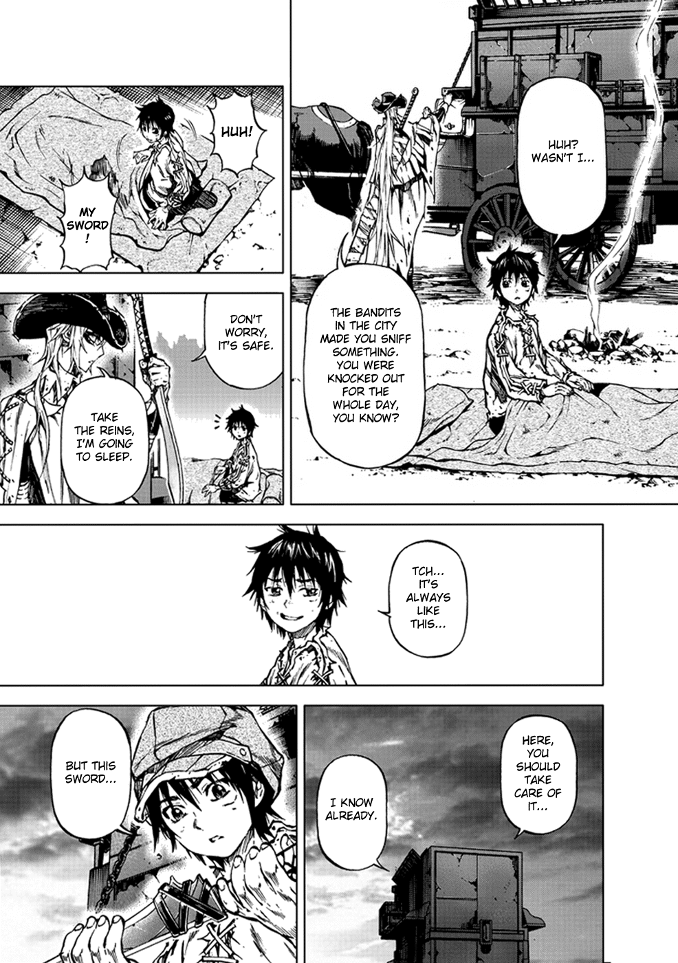 Kiba no Tabishounin - The Arms Peddler Chapter 22.5 page 26 - Chapter 22.5: Special - Night of Swords