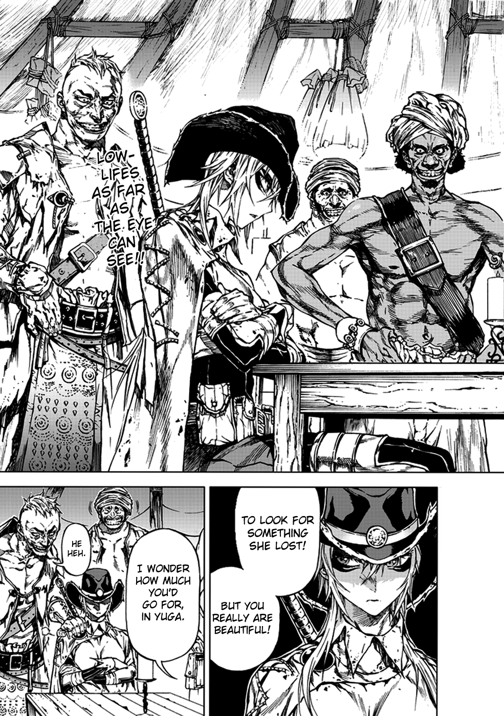 Kiba no Tabishounin - The Arms Peddler Chapter 22.5 page 4 - Chapter 22.5: Special - Night of Swords