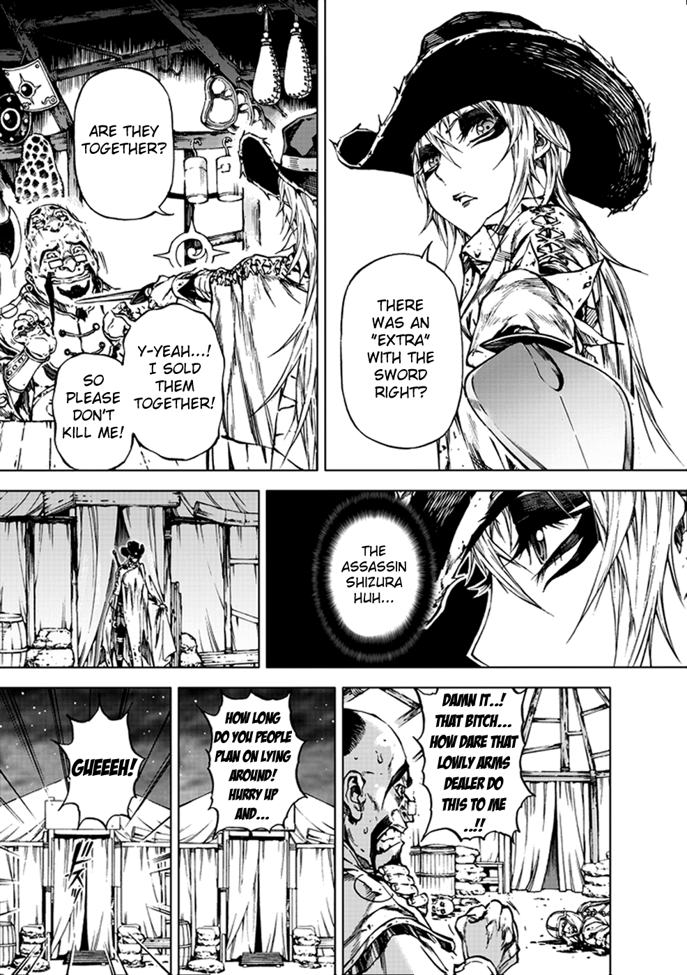 Kiba no Tabishounin - The Arms Peddler Chapter 22.5 page 6 - Chapter 22.5: Special - Night of Swords
