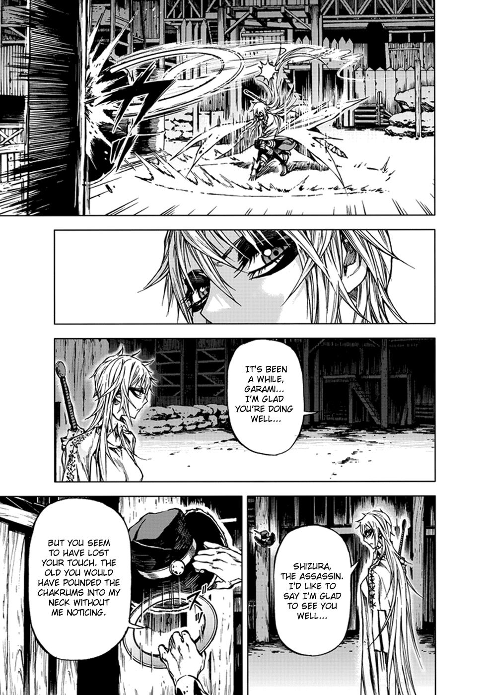 Kiba no Tabishounin - The Arms Peddler Chapter 22.5 page 8 - Chapter 22.5: Special - Night of Swords