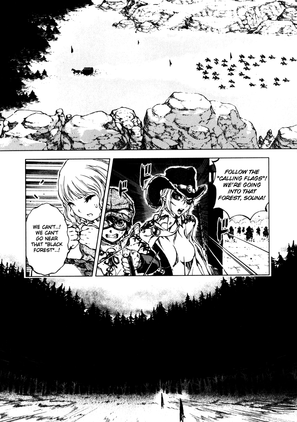 Kiba no Tabishounin - The Arms Peddler Chapter 22 page 1 - Chapter 22: Black Forest 2