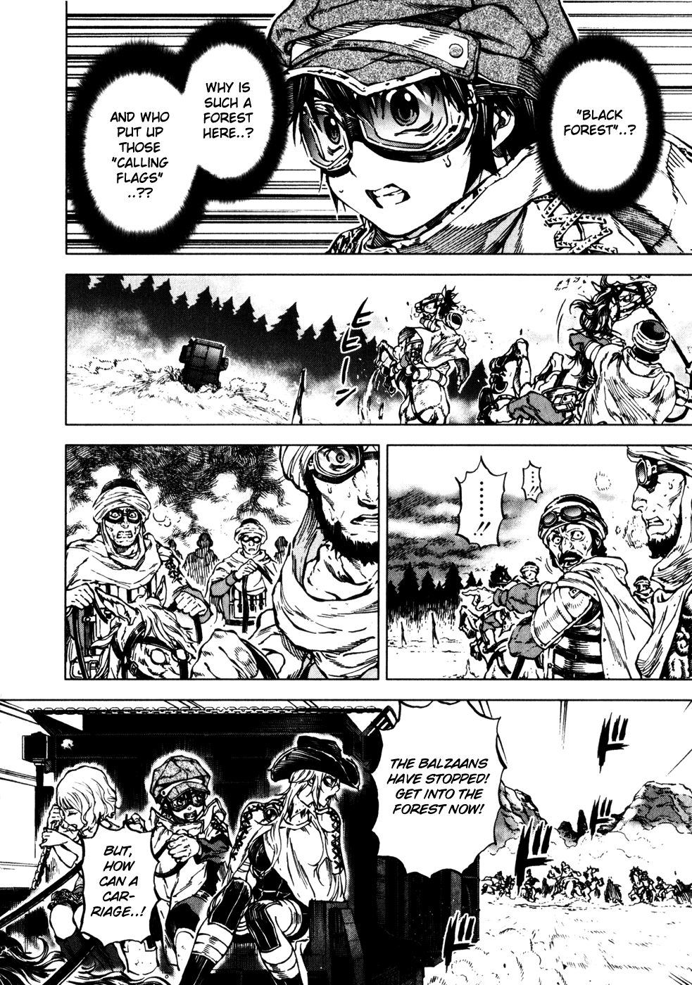 Kiba no Tabishounin - The Arms Peddler Chapter 22 page 2 - Chapter 22: Black Forest 2