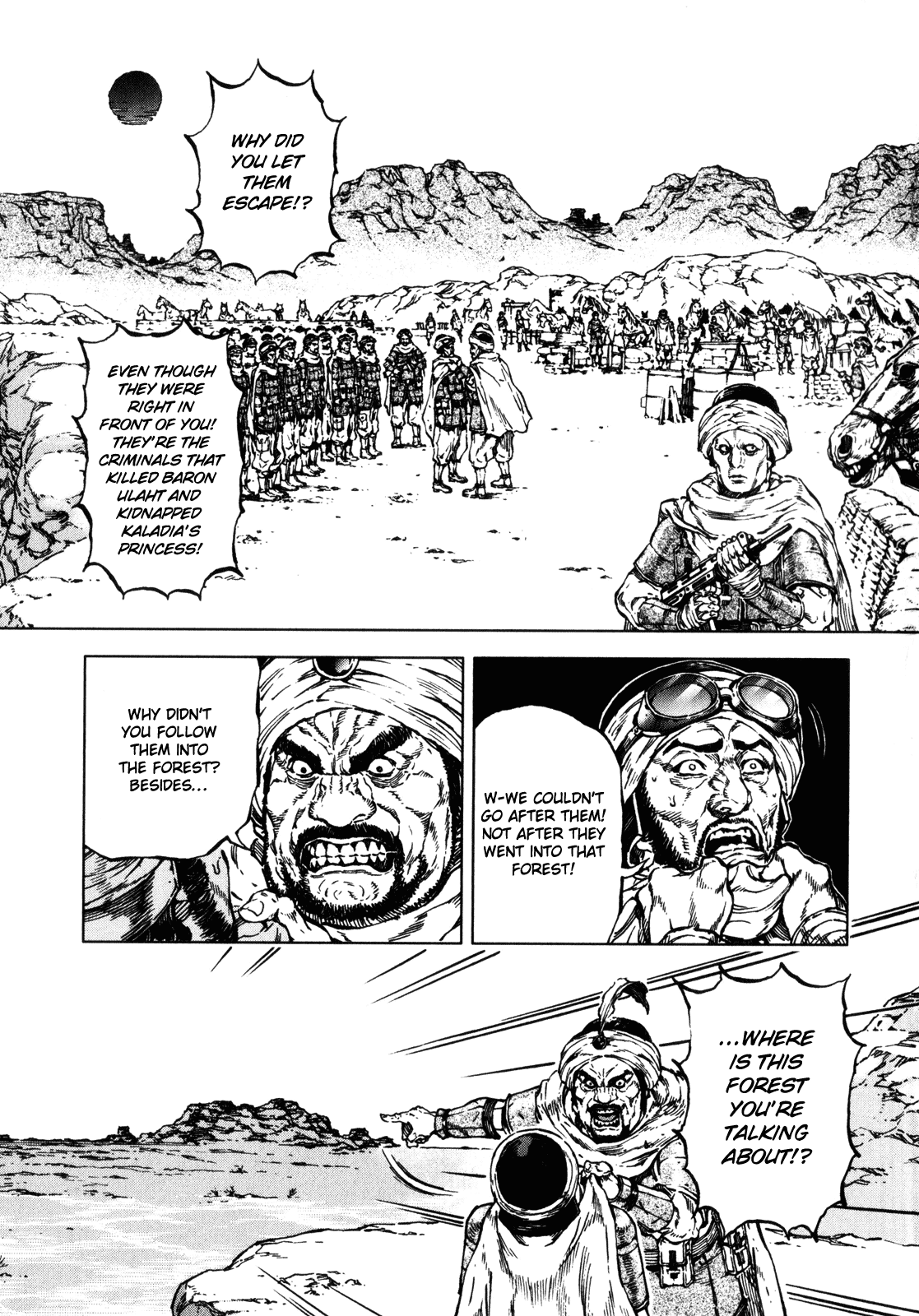Kiba no Tabishounin - The Arms Peddler Chapter 23 page 6 - Chapter 23: Black Forest 3