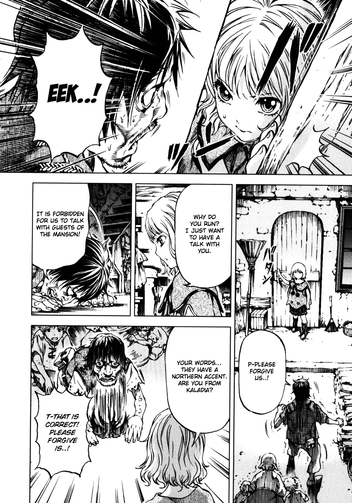 Kiba no Tabishounin - The Arms Peddler Chapter 25 page 12 - Chapter 25: The Mansion of Eternal Night 1