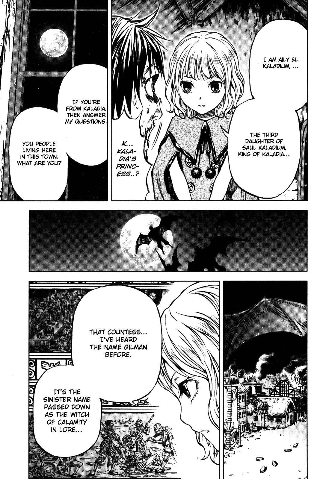 Kiba no Tabishounin - The Arms Peddler Chapter 25 page 13 - Chapter 25: The Mansion of Eternal Night 1