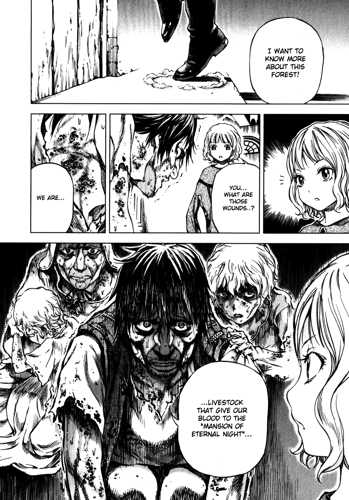 Kiba no Tabishounin - The Arms Peddler Chapter 25 page 14 - Chapter 25: The Mansion of Eternal Night 1