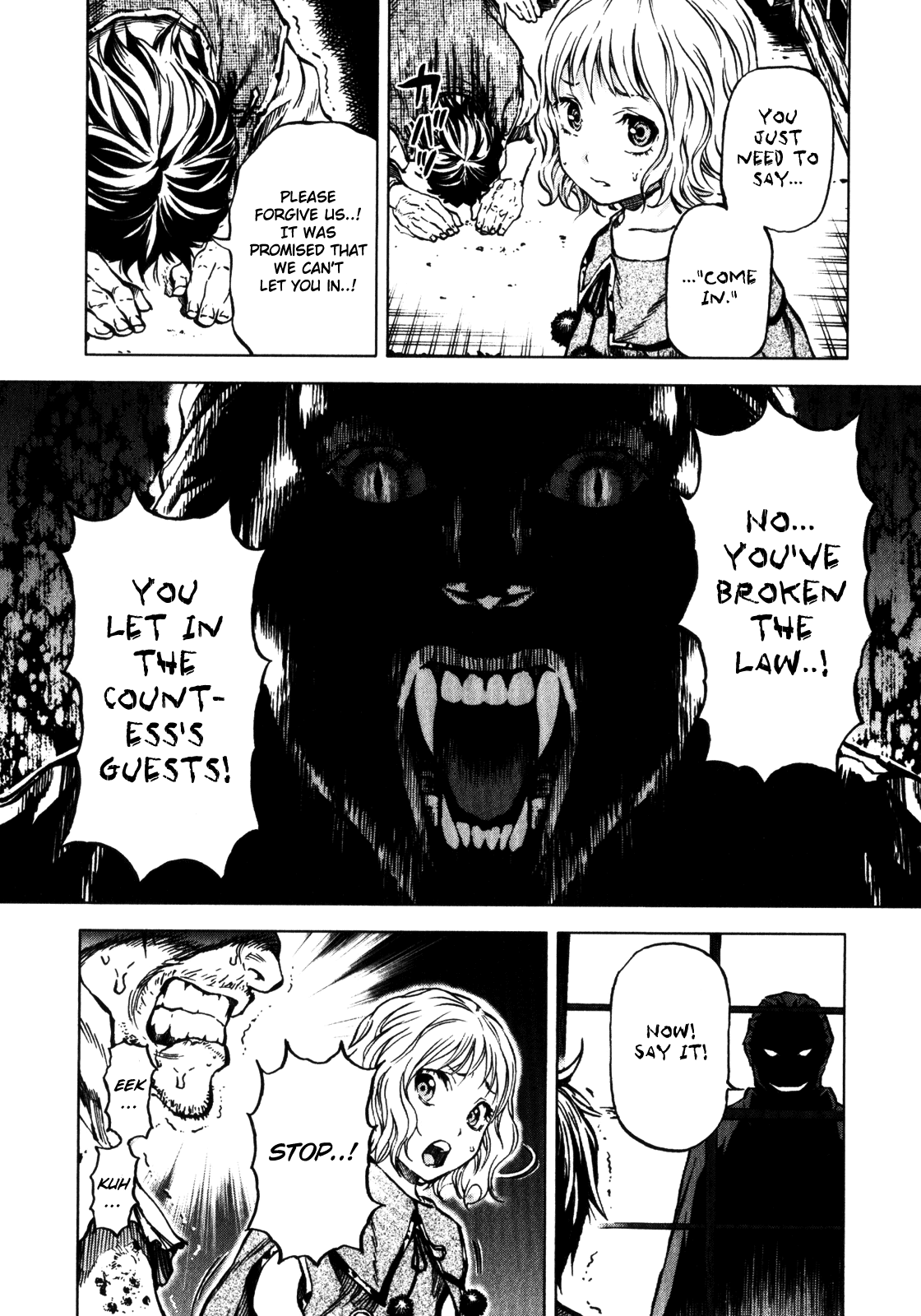 Kiba no Tabishounin - The Arms Peddler Chapter 25 page 17 - Chapter 25: The Mansion of Eternal Night 1