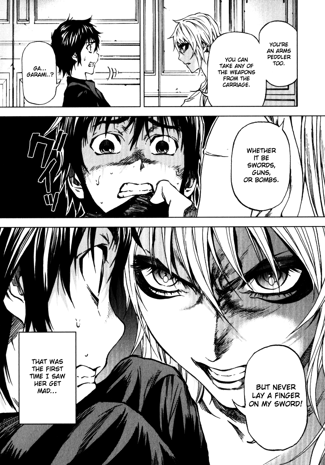 Kiba no Tabishounin - The Arms Peddler Chapter 25 page 3 - Chapter 25: The Mansion of Eternal Night 1
