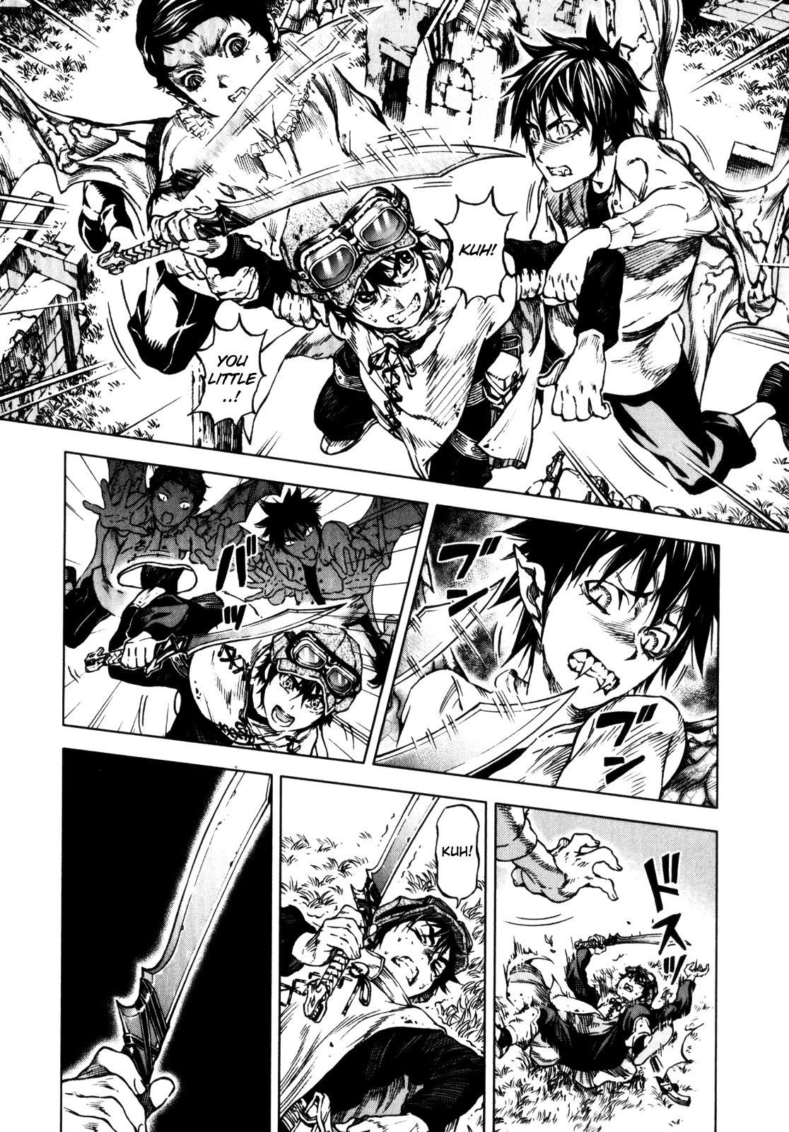 Kiba no Tabishounin - The Arms Peddler Chapter 28 page 4 - Chapter 28: The Mansion of Eternal Night 4