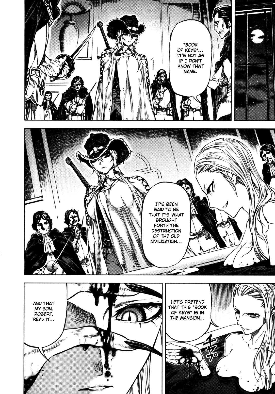 Kiba no Tabishounin - The Arms Peddler Chapter 28 page 6 - Chapter 28: The Mansion of Eternal Night 4