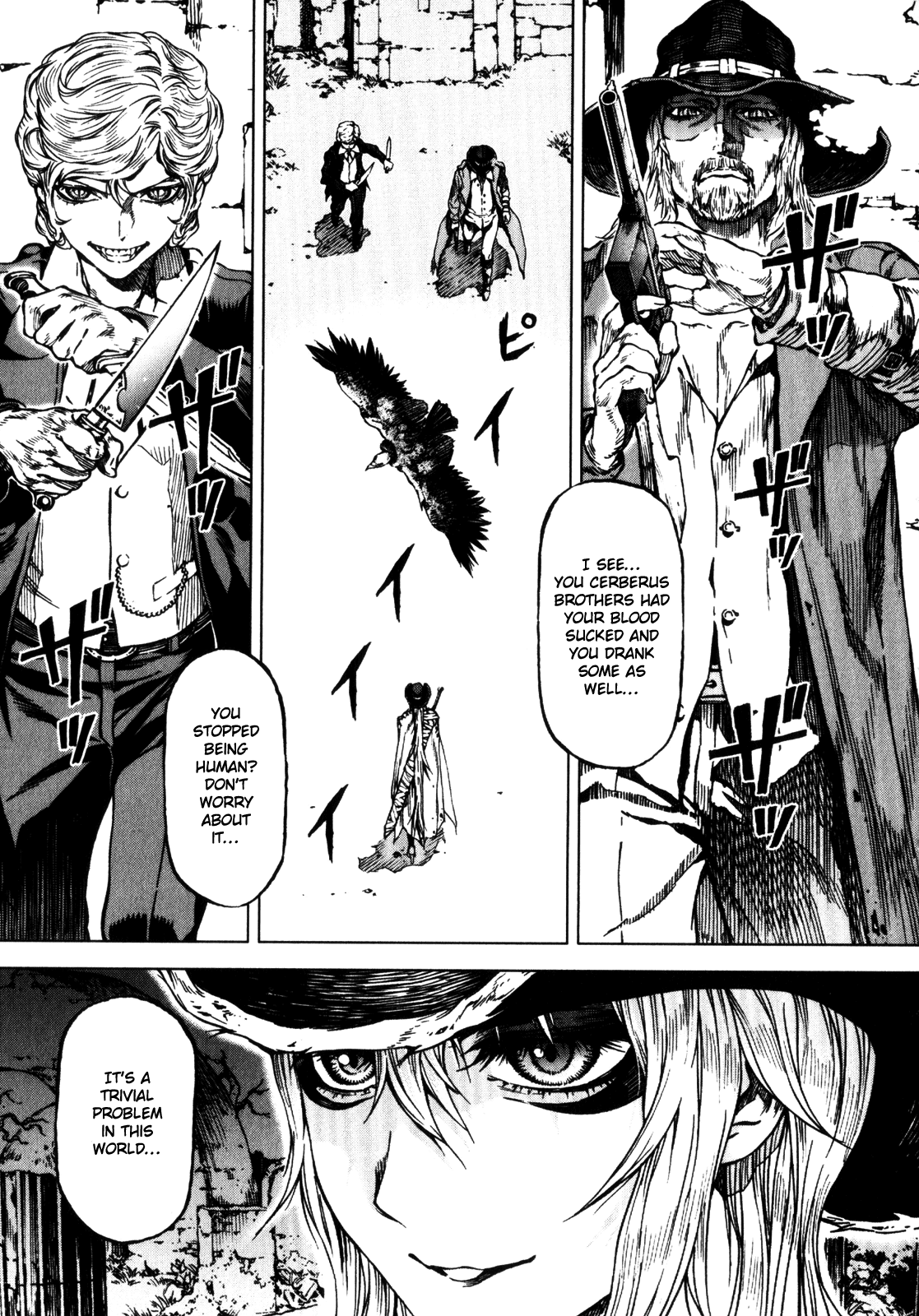 Kiba no Tabishounin - The Arms Peddler Chapter 29 page 1 - Chapter 29: The Mansion of Eternal Night 5