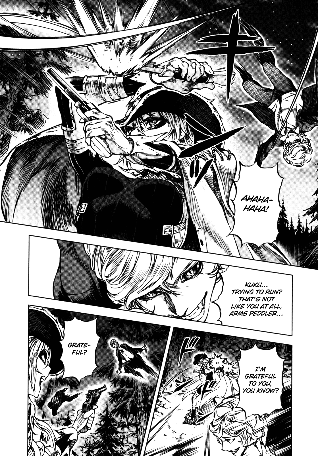 Kiba no Tabishounin - The Arms Peddler Chapter 29 page 14 - Chapter 29: The Mansion of Eternal Night 5