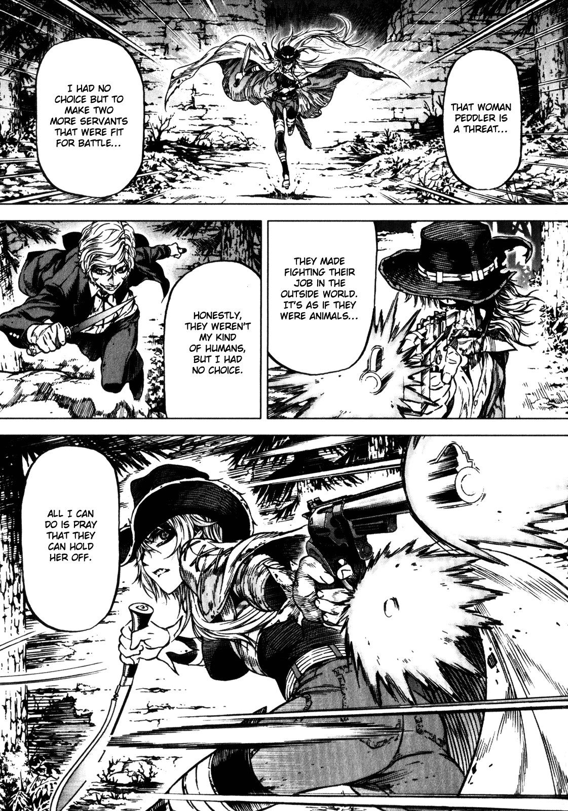 Kiba no Tabishounin - The Arms Peddler Chapter 29 page 7 - Chapter 29: The Mansion of Eternal Night 5