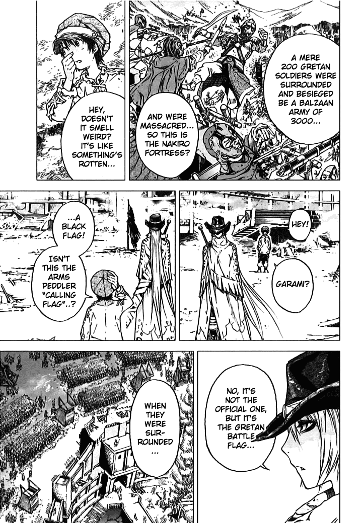 Kiba no Tabishounin - The Arms Peddler Chapter 3 page 5 - Chapter 3: At the Abandoned Fortress