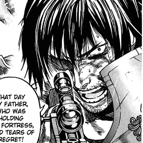 Kiba no Tabishounin - The Arms Peddler Chapter 3: At the Abandoned Fortress cover