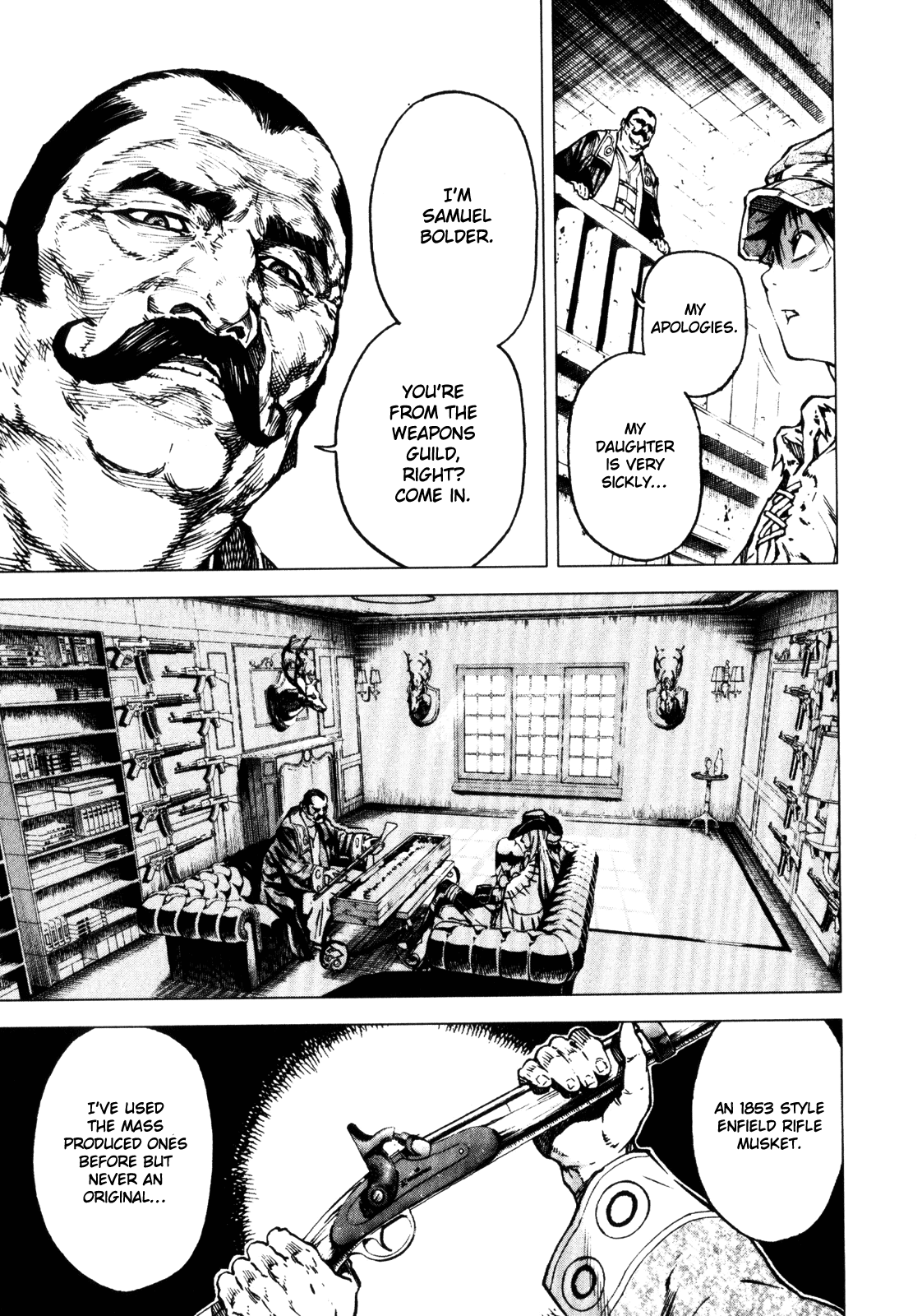 Kiba no Tabishounin - The Arms Peddler Chapter 30.5 page 6 - Chapter 30.5: Special - Mist Mansion