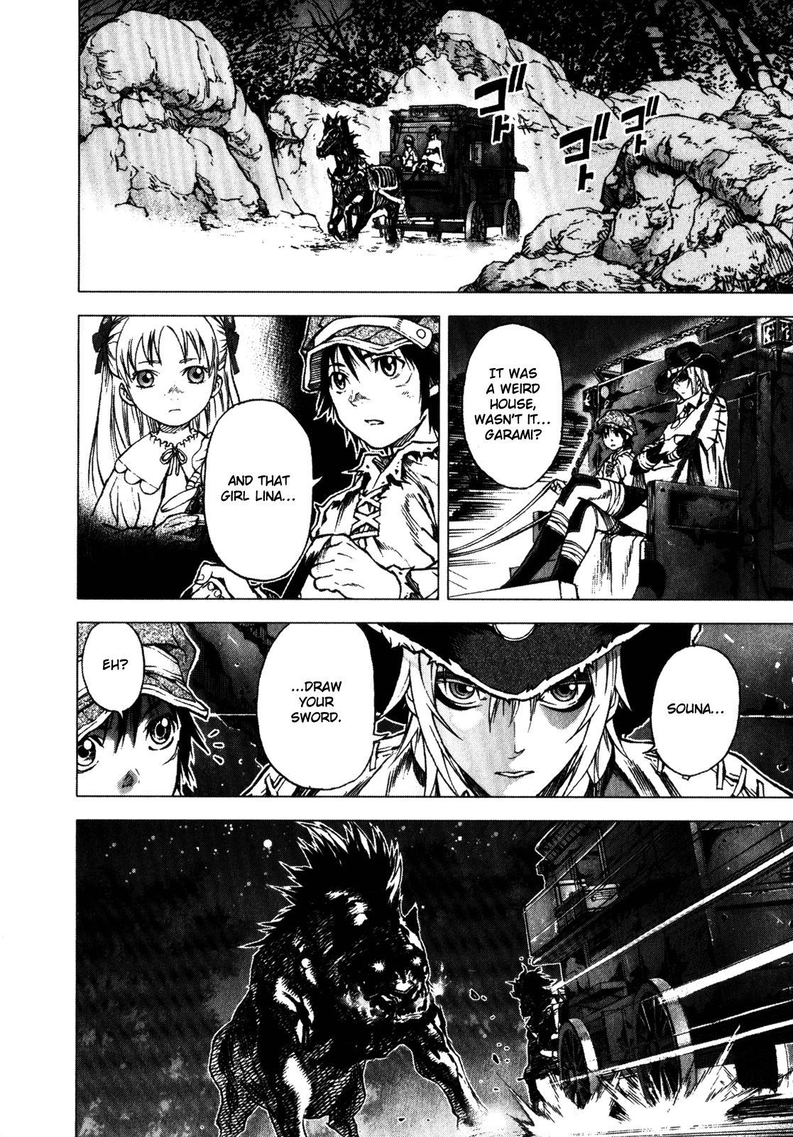 Kiba no Tabishounin - The Arms Peddler Chapter 30.5 page 9 - Chapter 30.5: Special - Mist Mansion