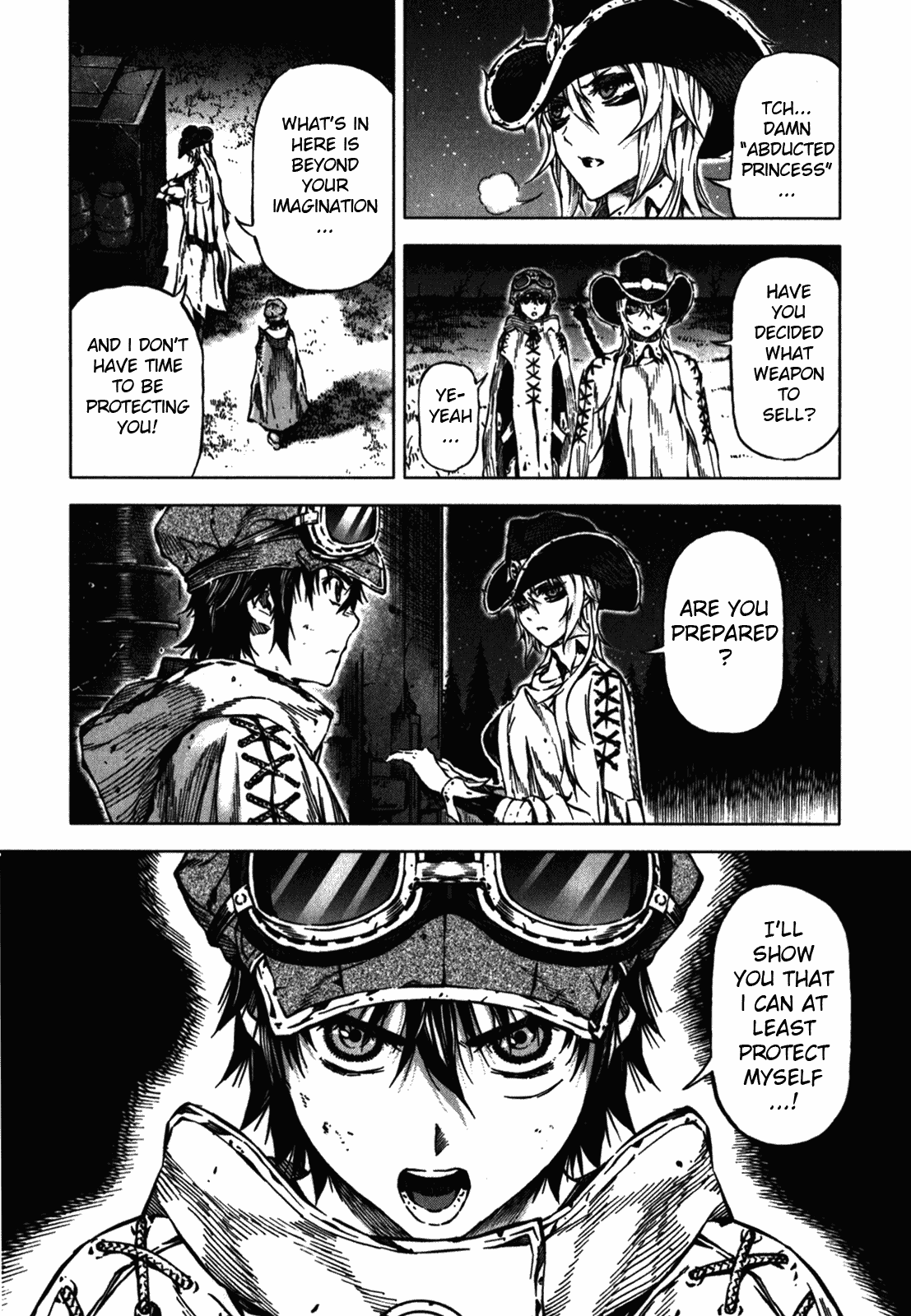 Kiba no Tabishounin - The Arms Peddler Chapter 32 page 2 - Chapter 32: Night's Demise 2