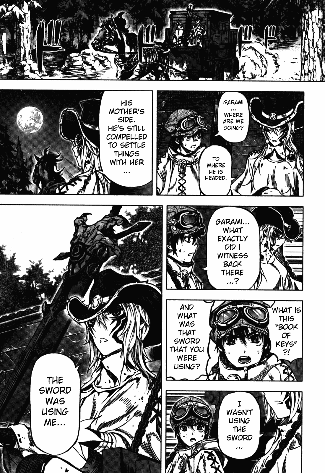 Kiba no Tabishounin - The Arms Peddler Chapter 34 page 13 - Chapter 34: Night's Demise 4