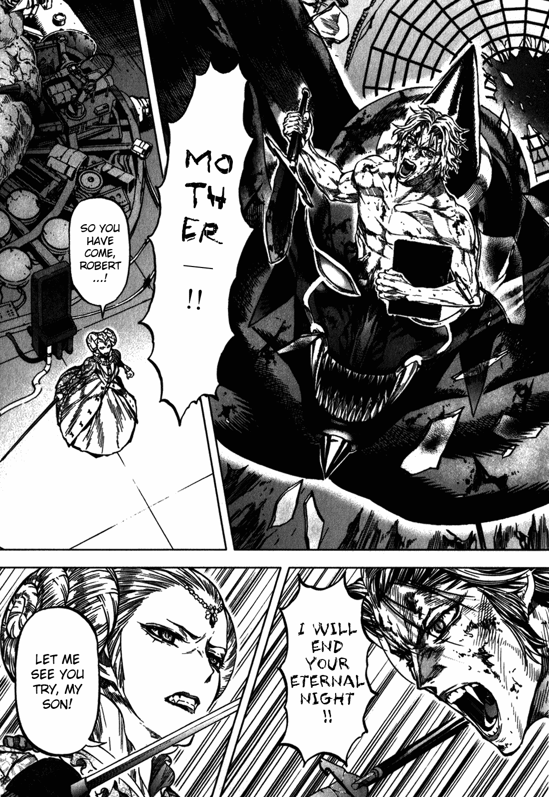 Kiba no Tabishounin - The Arms Peddler Chapter 35 page 1 - Chapter 35: Night's Demise 5