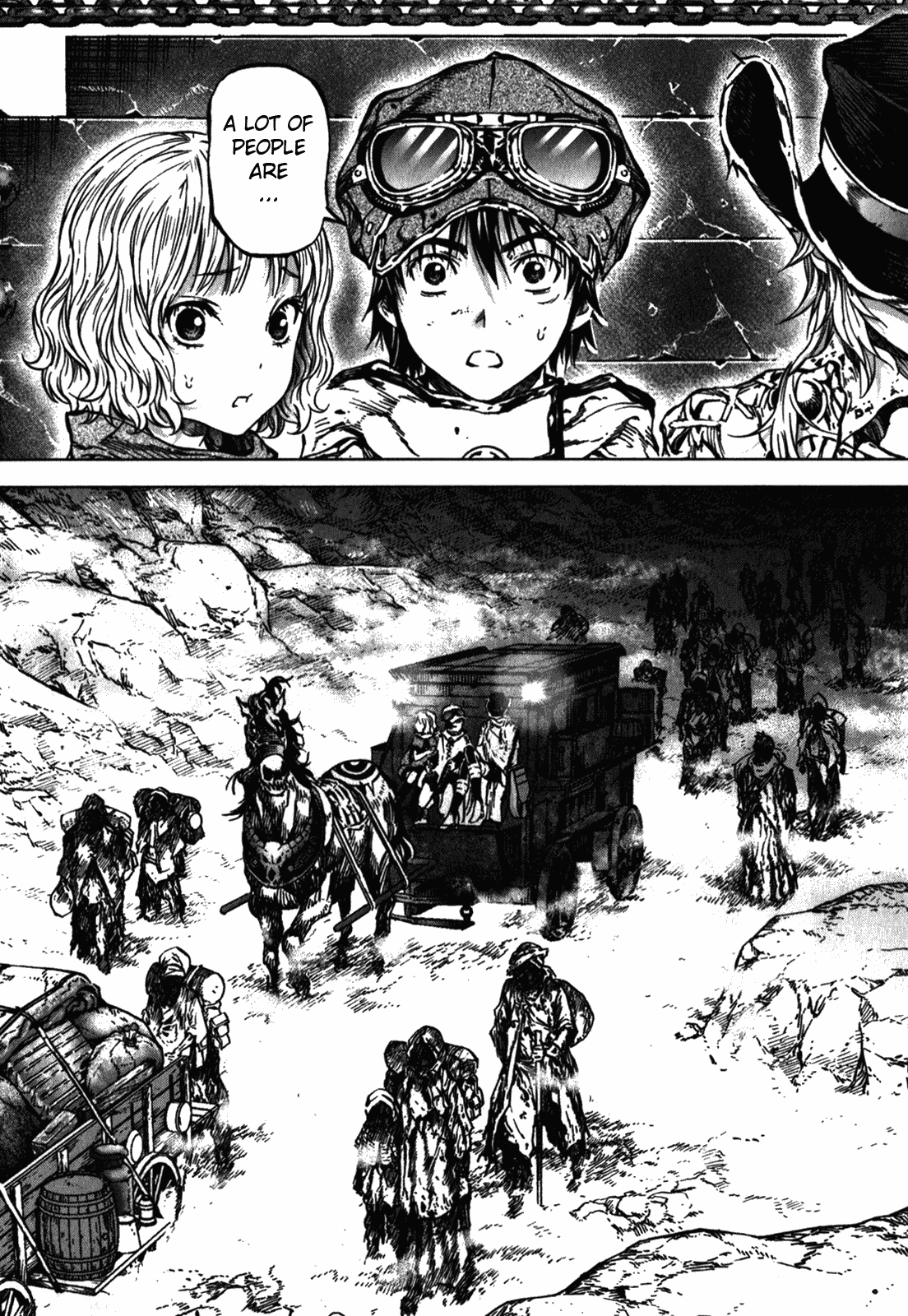 Kiba no Tabishounin - The Arms Peddler Chapter 37 page 12 - Chapter 37: Highway of the Departed 1