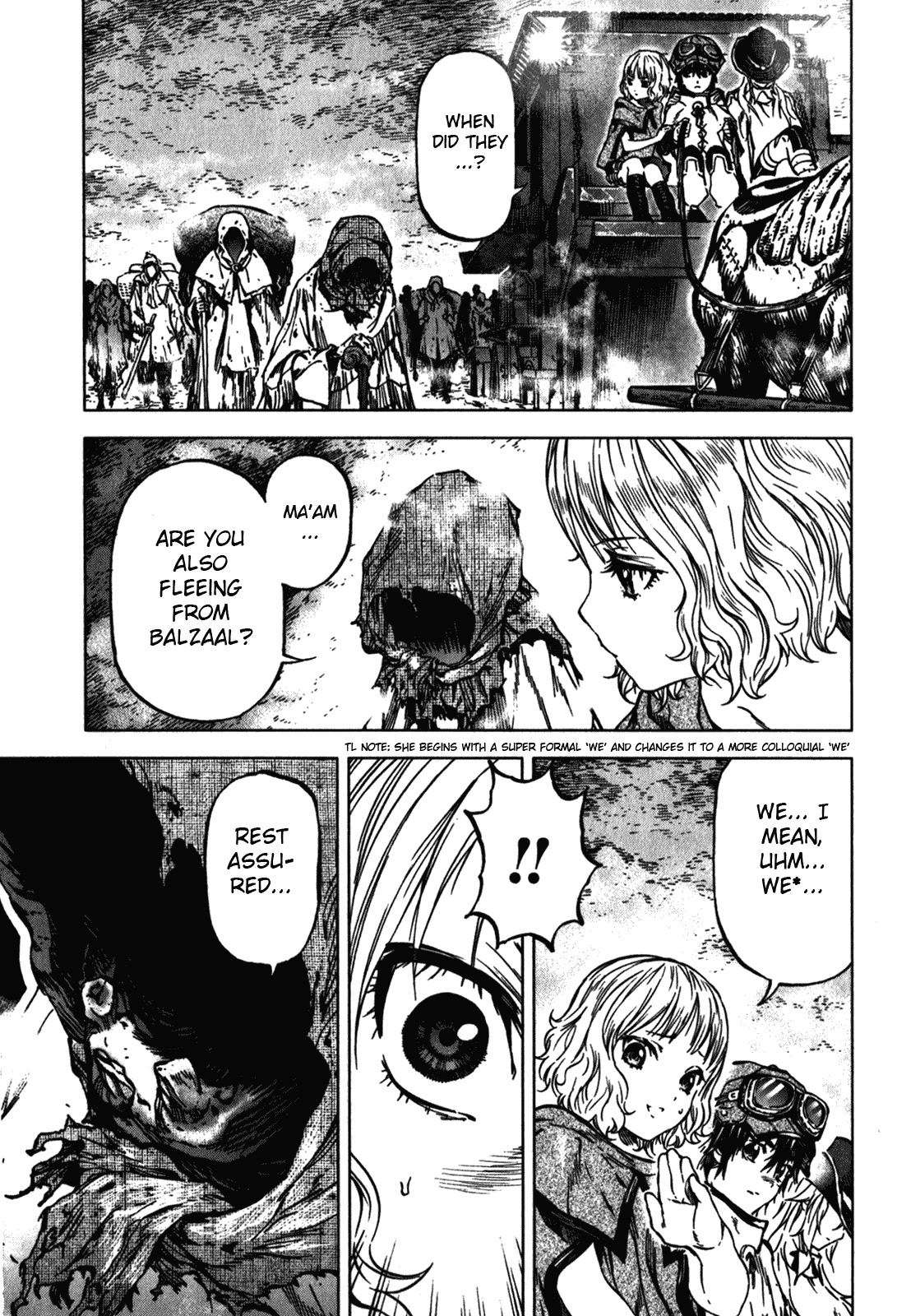 Kiba no Tabishounin - The Arms Peddler Chapter 37 page 13 - Chapter 37: Highway of the Departed 1