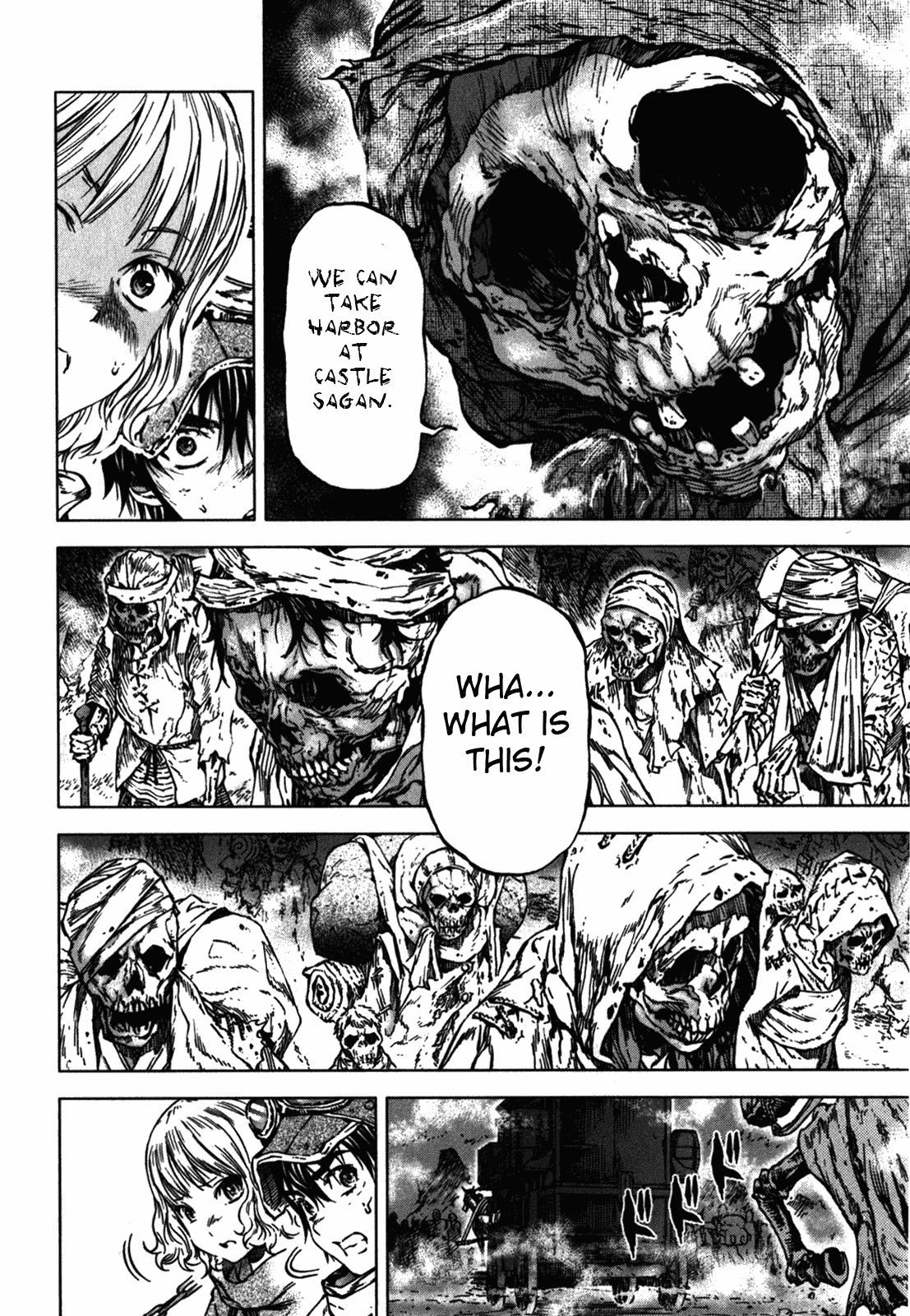 Kiba no Tabishounin - The Arms Peddler Chapter 37 page 14 - Chapter 37: Highway of the Departed 1
