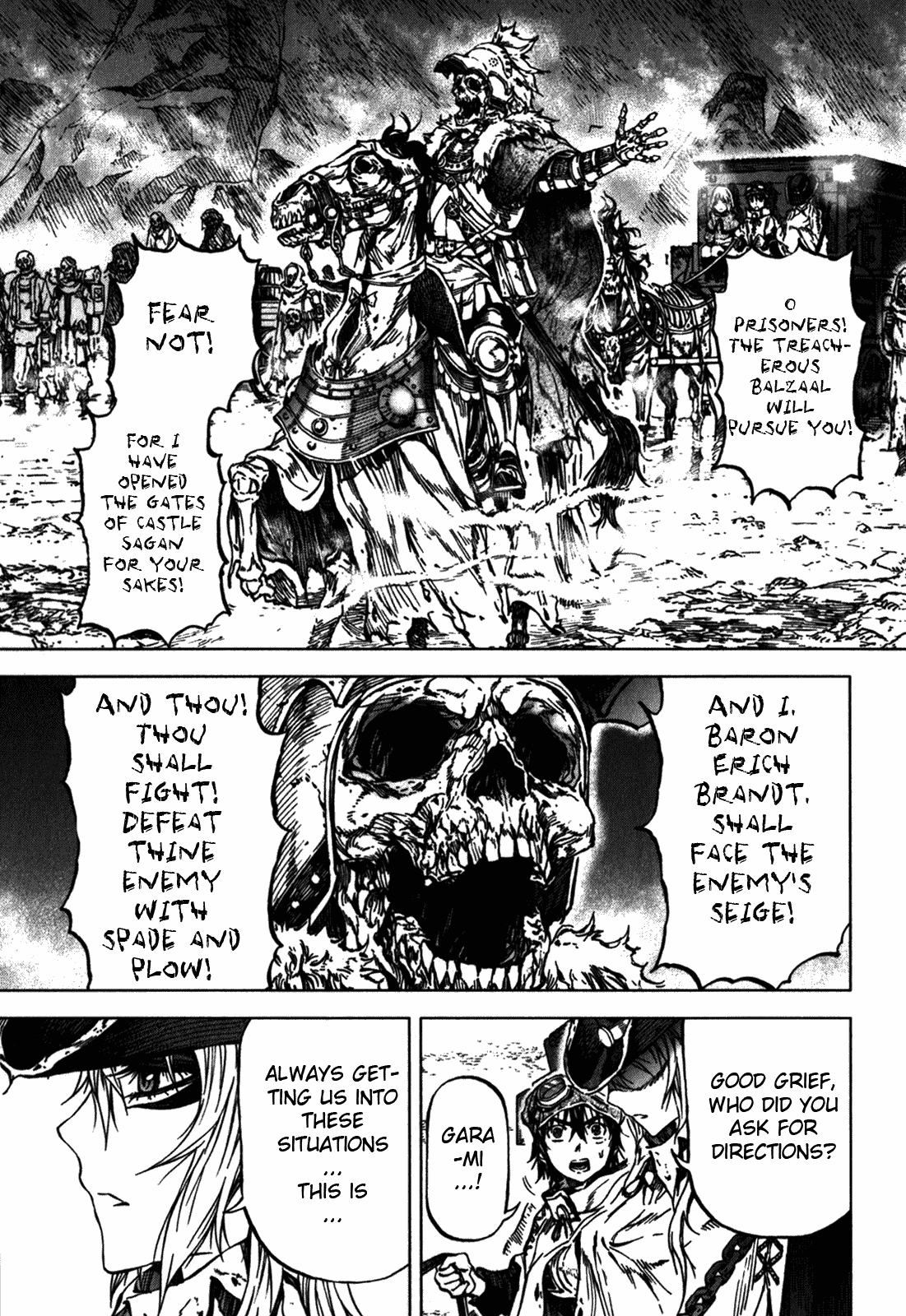 Kiba no Tabishounin - The Arms Peddler Chapter 37 page 15 - Chapter 37: Highway of the Departed 1