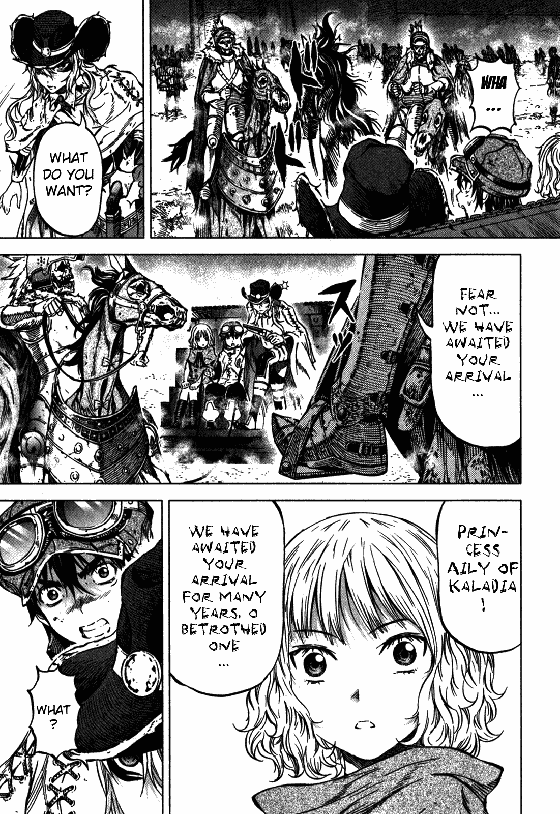 Kiba no Tabishounin - The Arms Peddler Chapter 37 page 19 - Chapter 37: Highway of the Departed 1