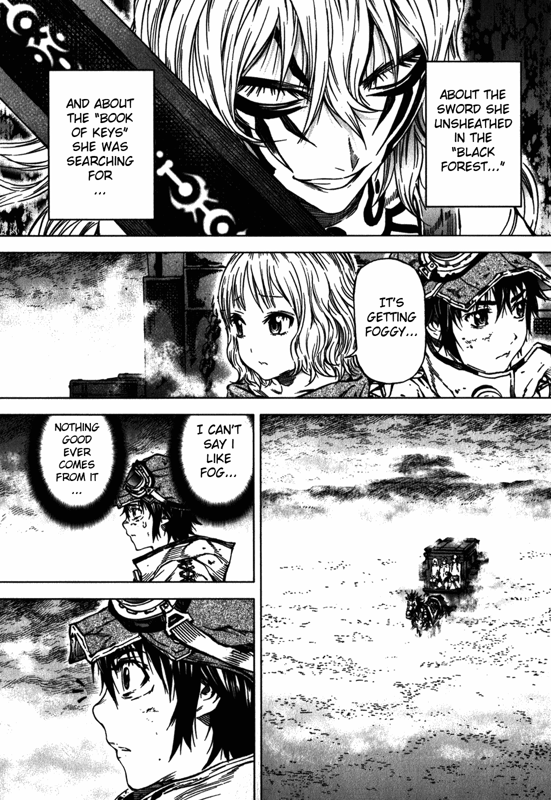 Kiba no Tabishounin - The Arms Peddler Chapter 37 page 7 - Chapter 37: Highway of the Departed 1
