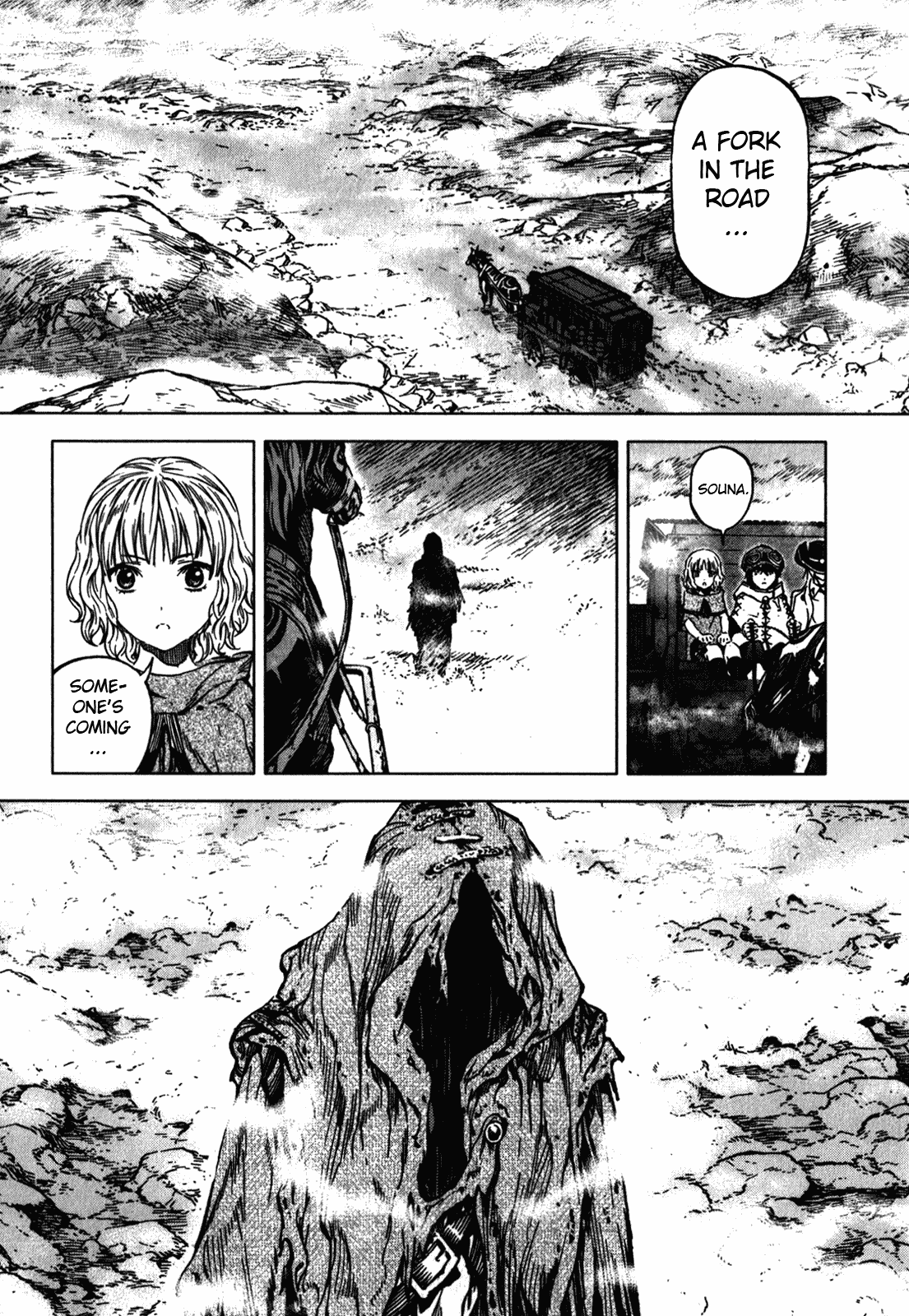 Kiba no Tabishounin - The Arms Peddler Chapter 37 page 8 - Chapter 37: Highway of the Departed 1