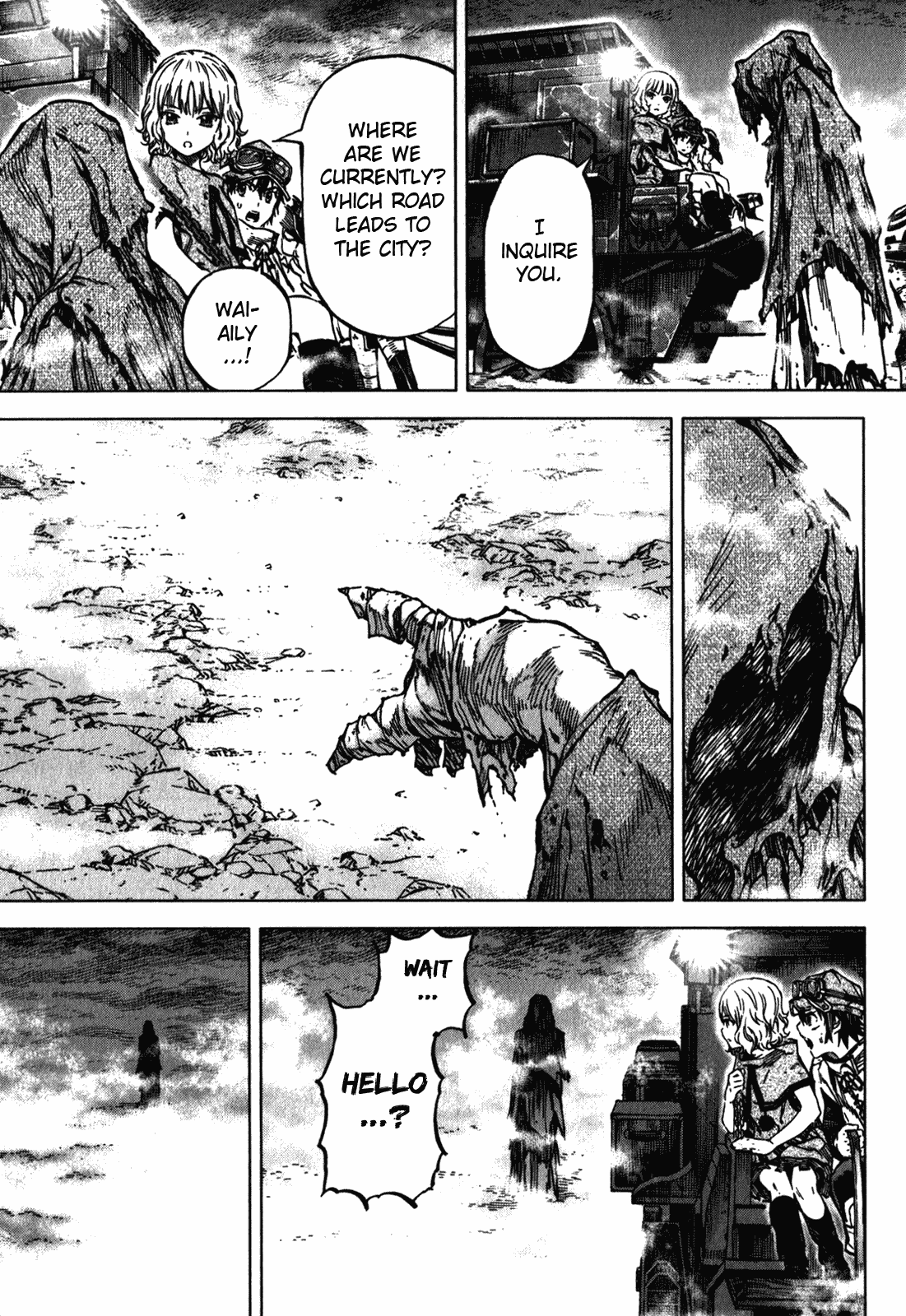 Kiba no Tabishounin - The Arms Peddler Chapter 37 page 9 - Chapter 37: Highway of the Departed 1