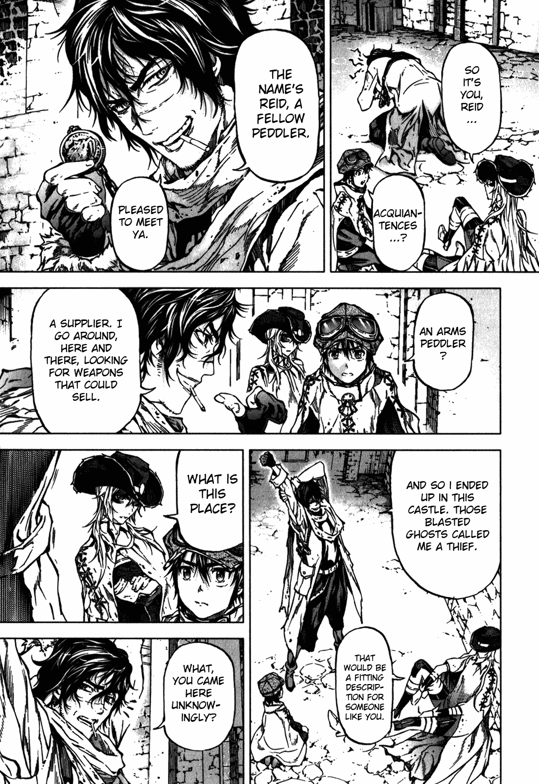 Kiba no Tabishounin - The Arms Peddler Chapter 38 page 7 - Chapter 38: Highway of the Departed 2