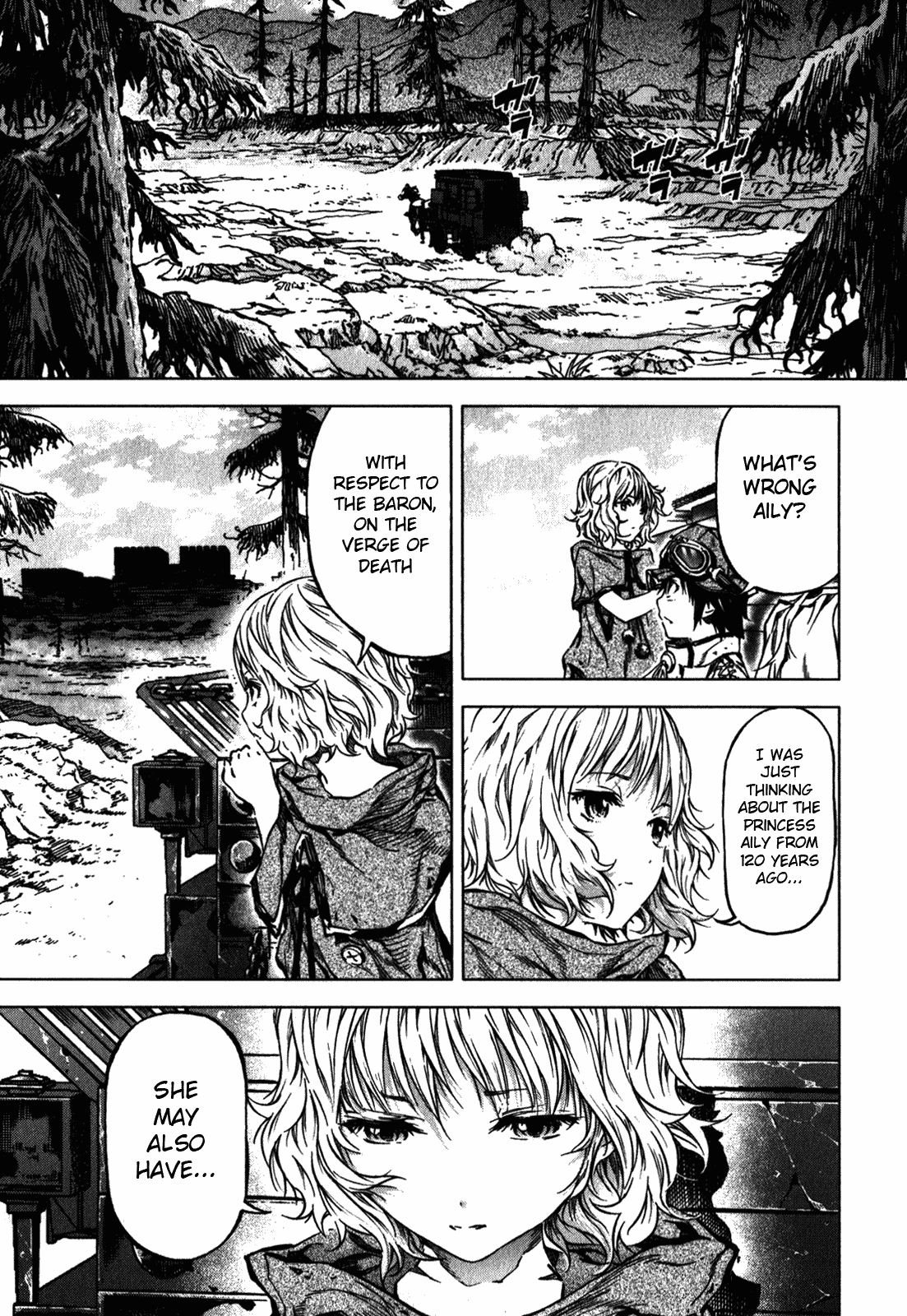 Kiba no Tabishounin - The Arms Peddler Chapter 39 page 17 - Chapter 39: Highway of the Departed 3