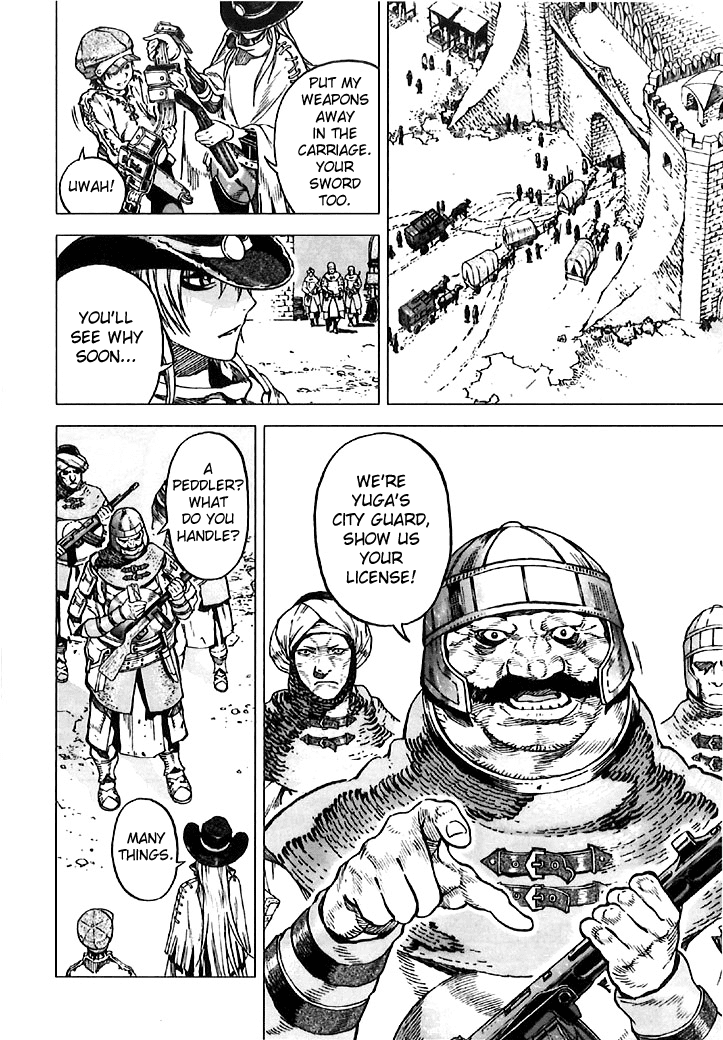 Kiba no Tabishounin - The Arms Peddler Chapter 4 page 10 - Chapter 4: The City of Yuga 1