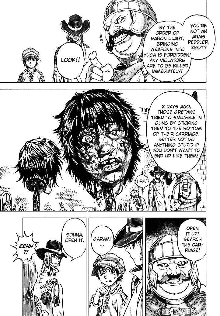 Kiba no Tabishounin - The Arms Peddler Chapter 4 page 11 - Chapter 4: The City of Yuga 1