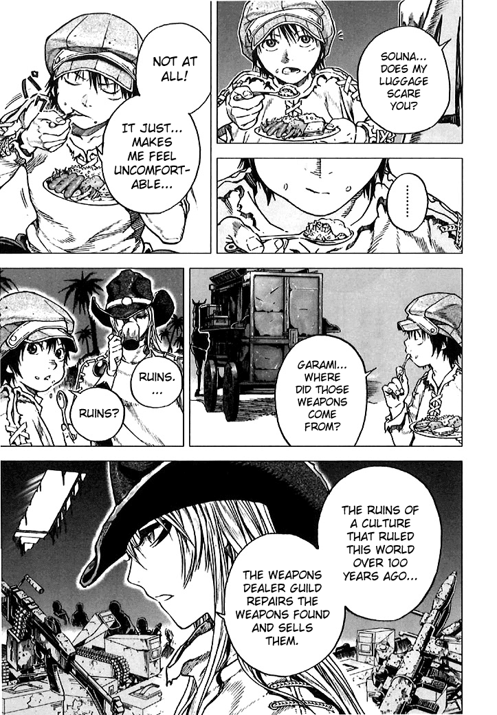 Kiba no Tabishounin - The Arms Peddler Chapter 4 page 7 - Chapter 4: The City of Yuga 1