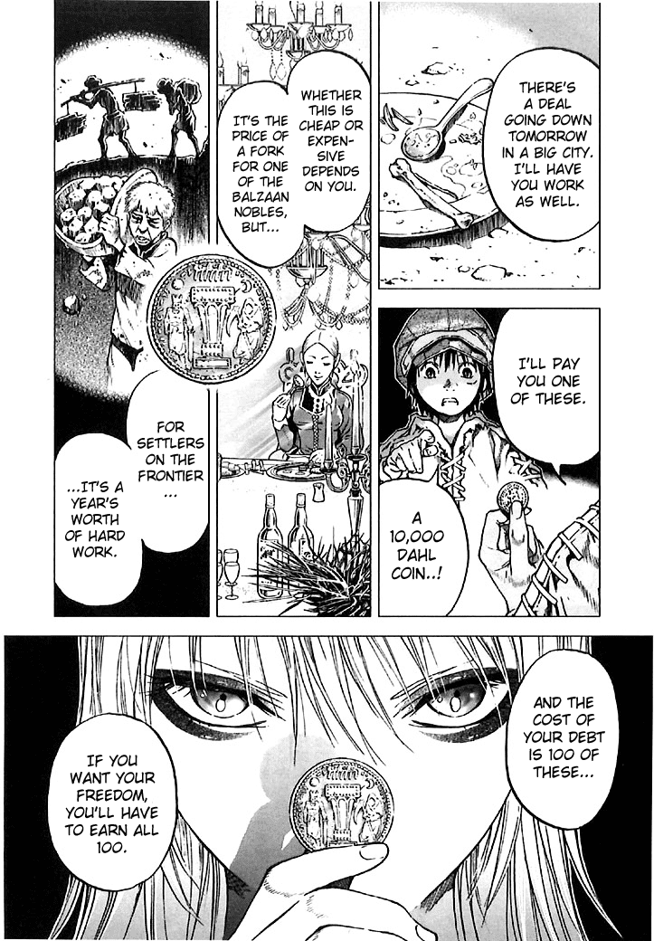 Kiba no Tabishounin - The Arms Peddler Chapter 4 page 8 - Chapter 4: The City of Yuga 1