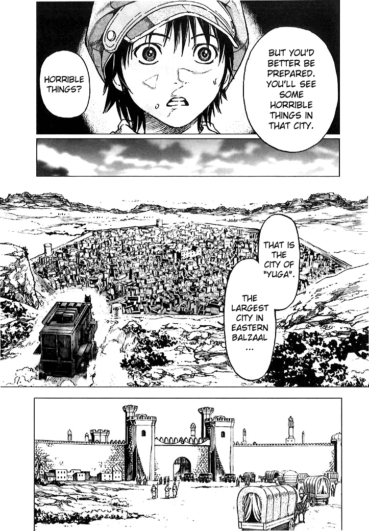 Kiba no Tabishounin - The Arms Peddler Chapter 4 page 9 - Chapter 4: The City of Yuga 1