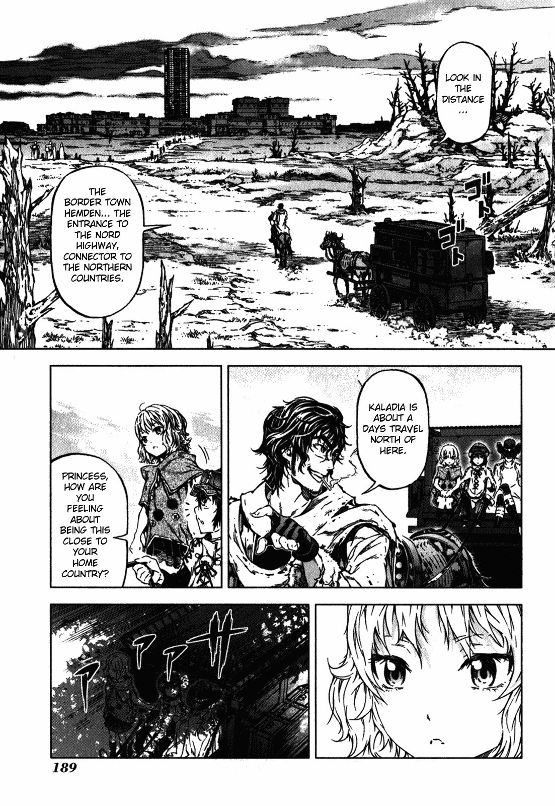 Kiba no Tabishounin - The Arms Peddler Chapter 40 page 1 - Chapter 40: Death's Precipice