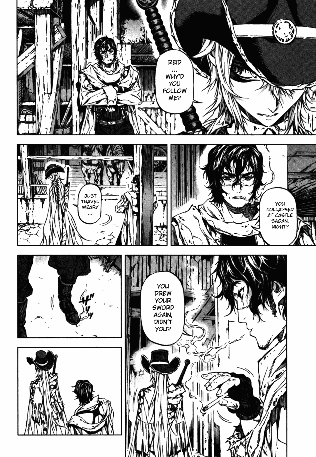 Kiba no Tabishounin - The Arms Peddler Chapter 40 page 12 - Chapter 40: Death's Precipice