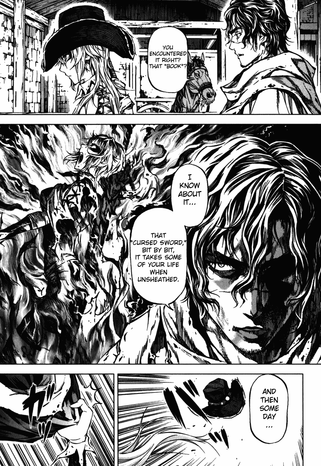 Kiba no Tabishounin - The Arms Peddler Chapter 40 page 13 - Chapter 40: Death's Precipice