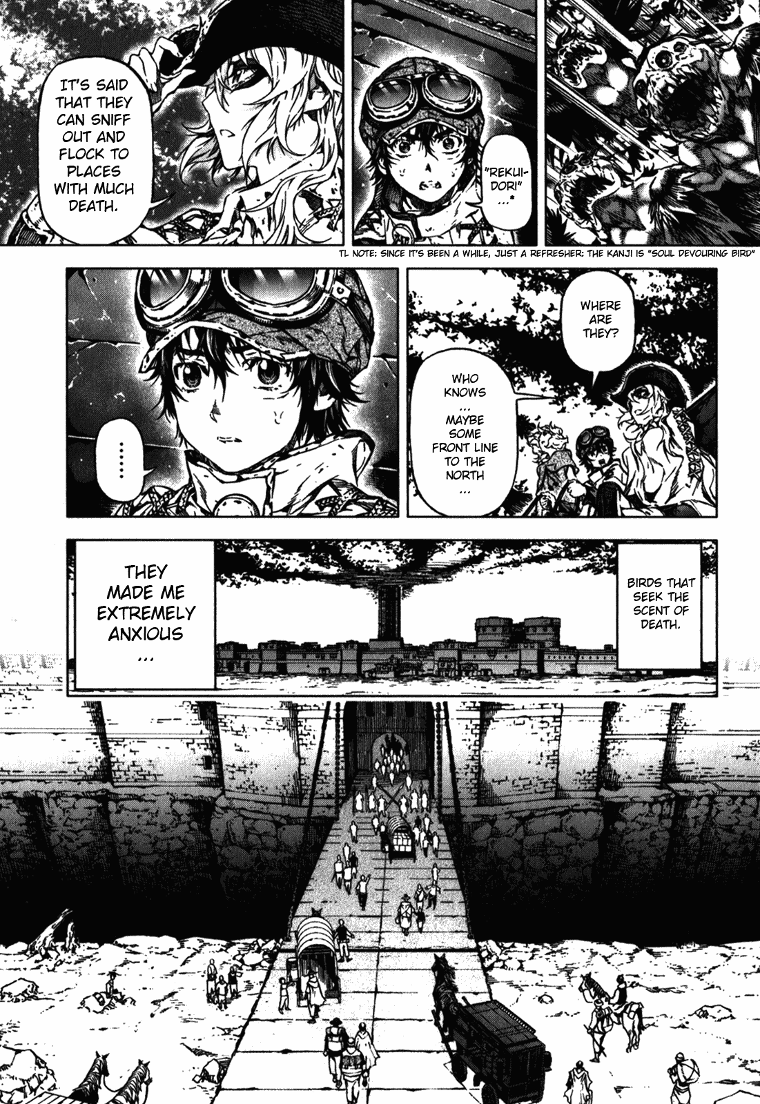 Kiba no Tabishounin - The Arms Peddler Chapter 40 page 3 - Chapter 40: Death's Precipice