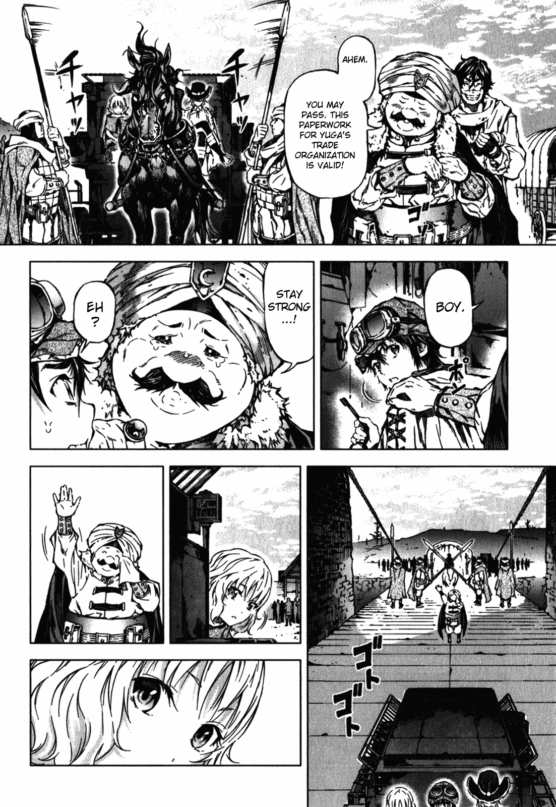 Kiba no Tabishounin - The Arms Peddler Chapter 40 page 6 - Chapter 40: Death's Precipice